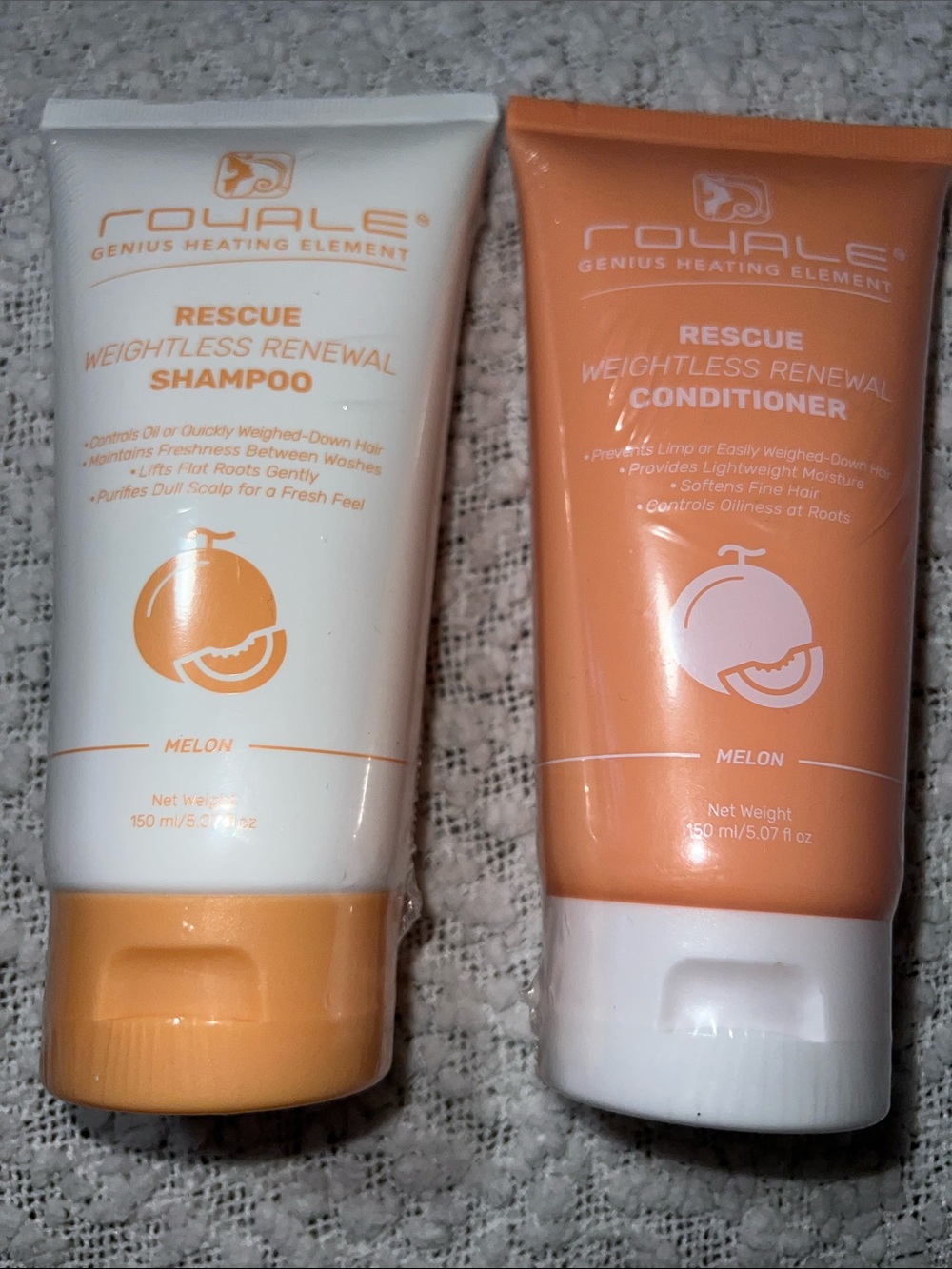 Rescue Weightless Renewal Shampoo & Conditioner Set - Melon